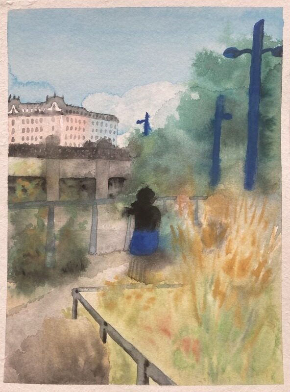 Summer at Danube Canal